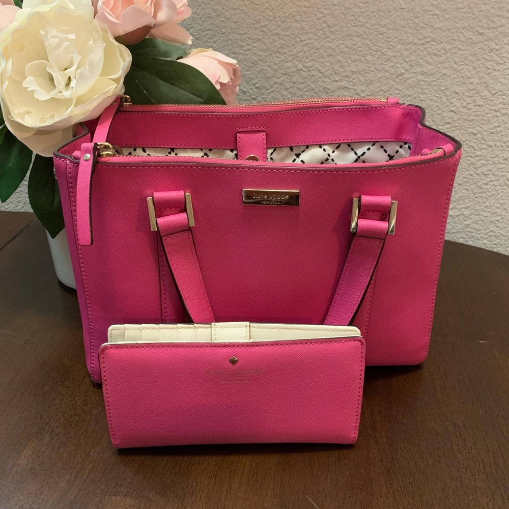 Kate Spade purse and wallet matching set